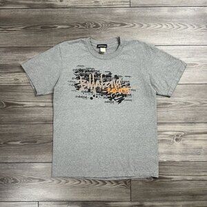 Crazy Vintage Y2K Billabong Scribble T Shirt